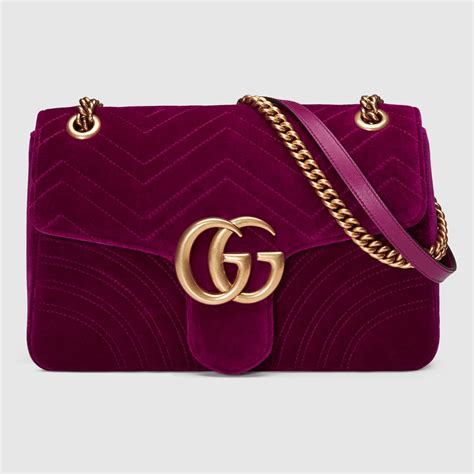 gucci marmont velvet bag price|gucci large marmont shoulder bag.